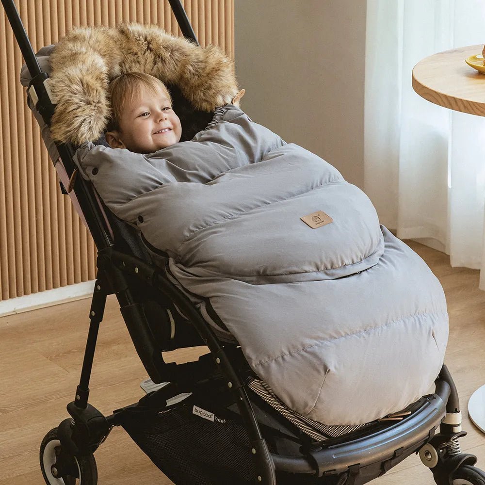 0 - 36 Months Baby Stroller Footmuff Removable Winter Warm Thicker Envelope For Discharge Universal Pram Baby Stroller Accessories - Baby Bubble