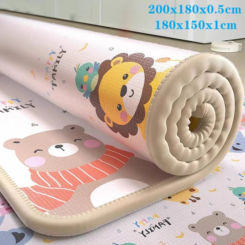 5 sizes to choose Baby Crawling Play Mats Non - toxic High - quality EPE Baby Activity Gym Carpet Baby Game Children's Safety Rug - Baby Bubble