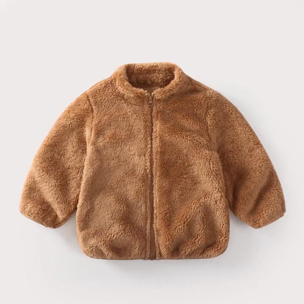 Soft, plush Baby Bubble warm jacket for babies, featuring cozy fabric and cute design, perfect for chilly weather.