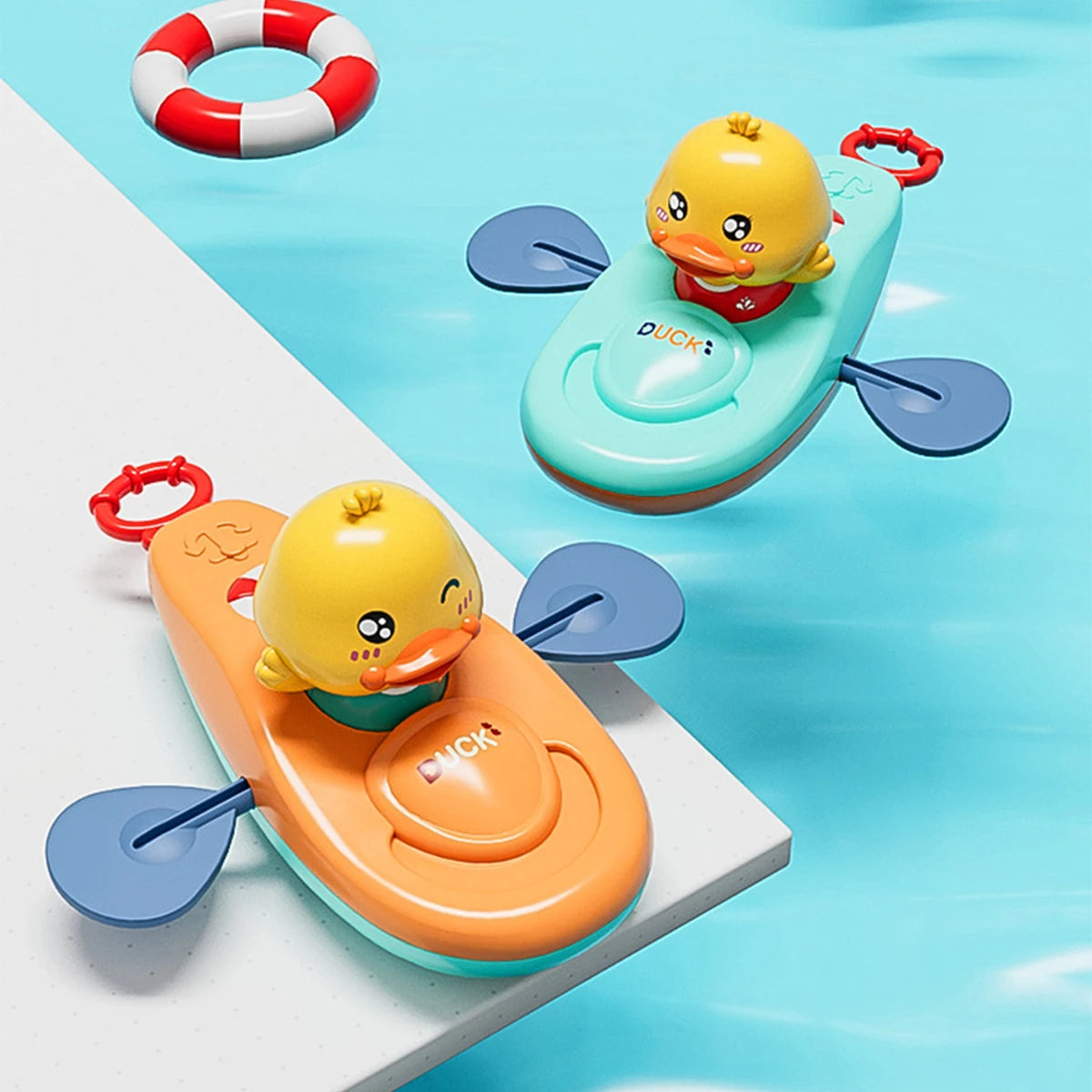 Baby Bubble baby bath toy set featuring cute ducks, piglets, and cows with water spraying interactive play accessories.