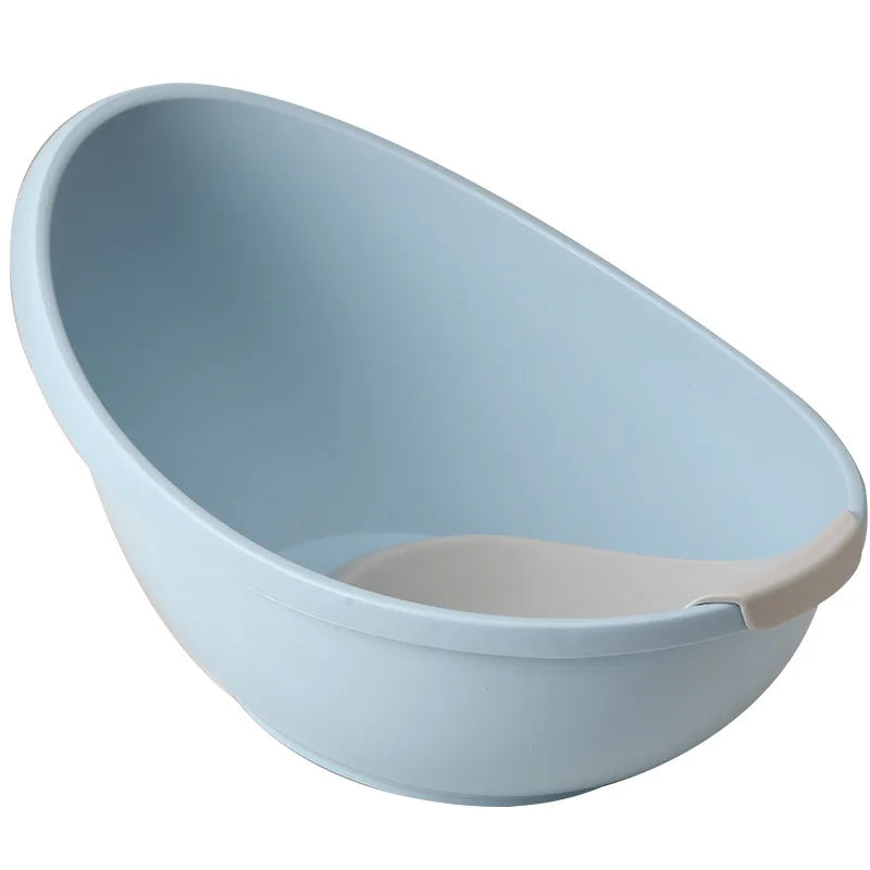 Baby Bubble egg-shaped baby bathtub designed for safe newborn bath time, featuring a cozy, secure interior for gentle bathing.