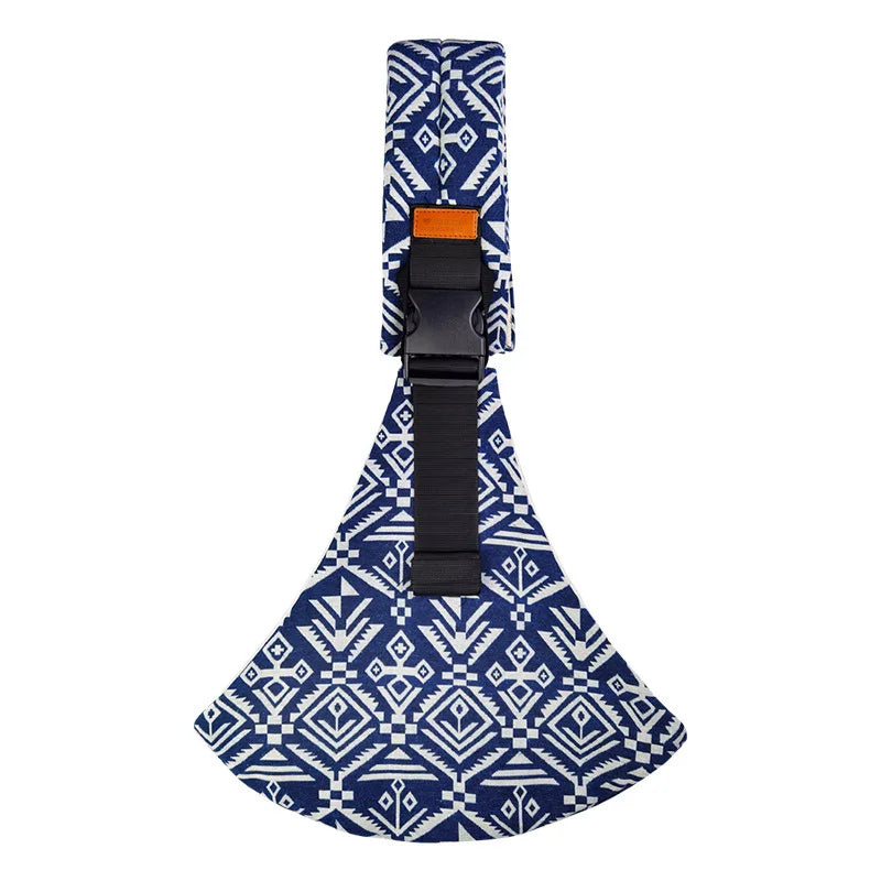 Baby Bubble adjustable ring sling carrier with a soft fabric strap for comfortable, hands-free baby wearing.