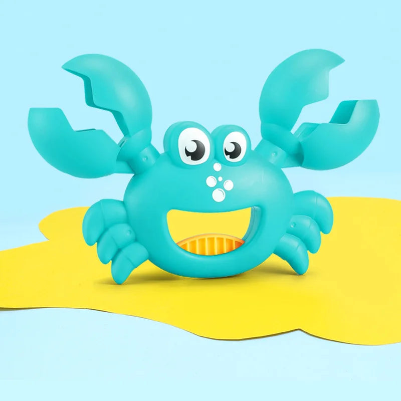 Kids beach sand toy set from Baby Bubble with colorful buckets, shovels, and molds for summer outdoor play.