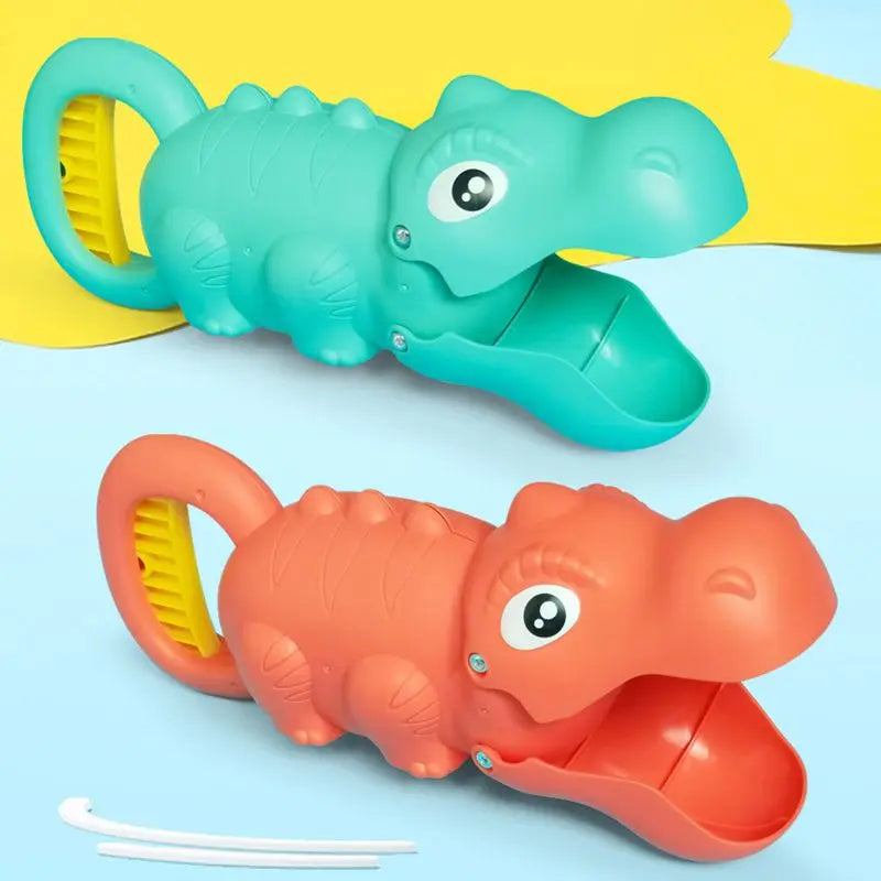 Kids Beach Sand Toy Set by Baby Bubble, includes colorful shovels, buckets, and molds for summer outdoor play at the beach.