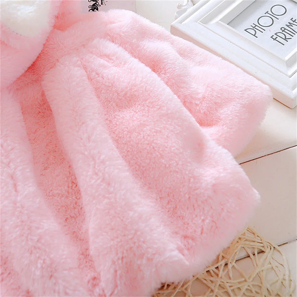 Girls wool cape by Baby Bubble, stylish winter warm wool cape with cozy fit and layered design for cold weather.