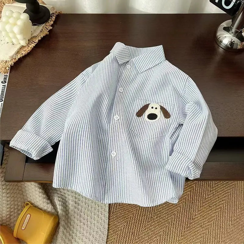 Baby Bubble kids long sleeve shirt for toddlers, lightweight spring top in pink with playful design, suitable for ages 1 to 4 years.