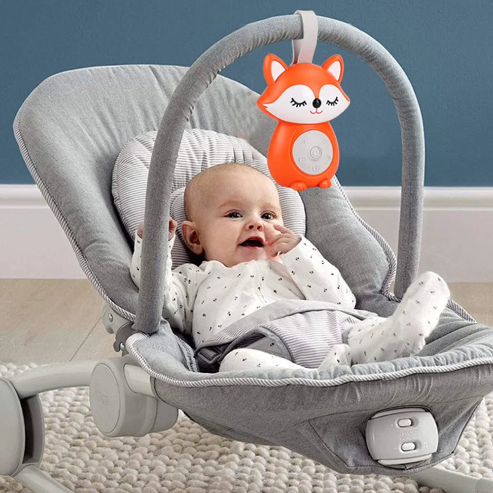 Baby Bubble white noise machine for babies, soothing sleep soother with soft lights and calming sounds for restful sleep.