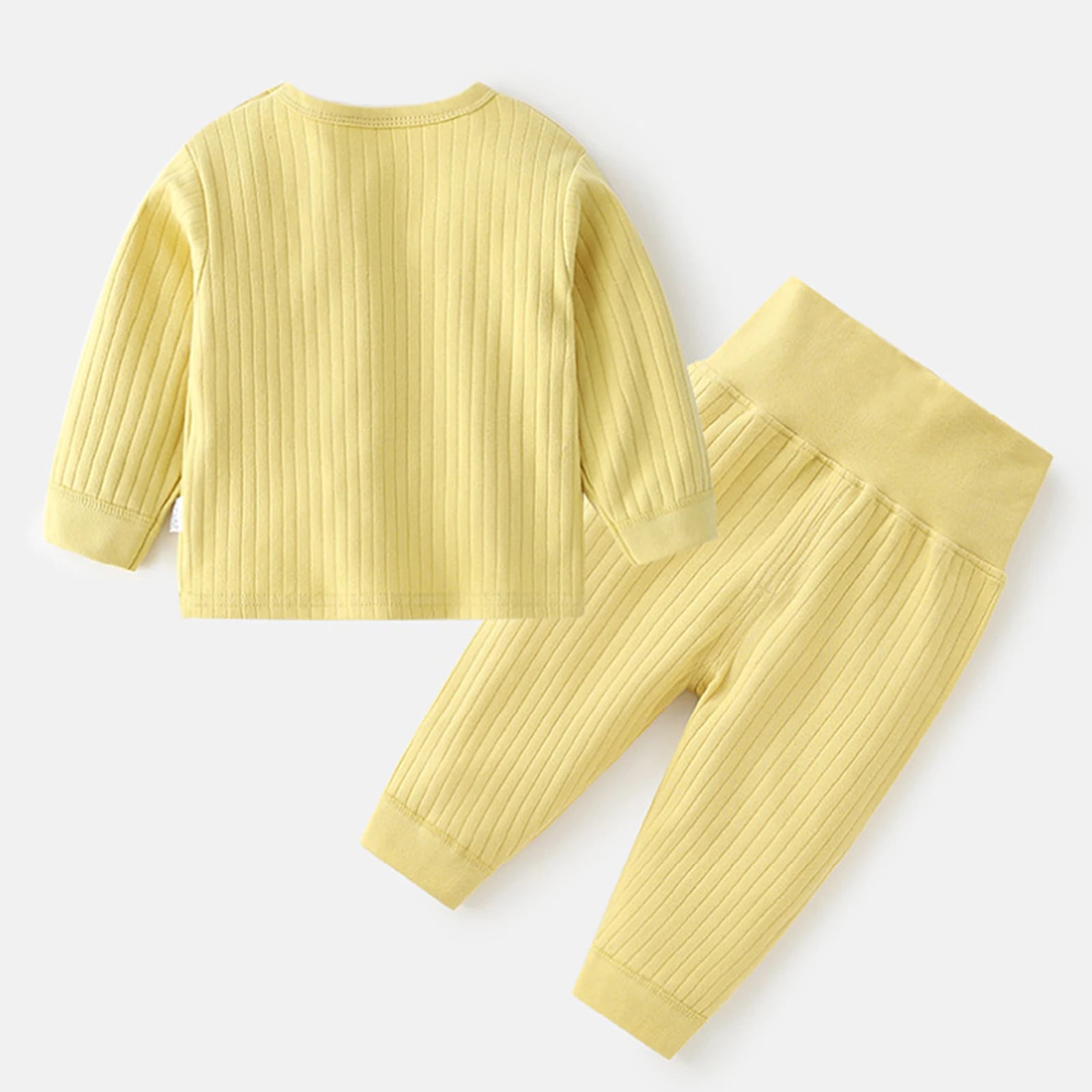 Baby Bubble autumn winter thermal underwear suit for boys and girls, cozy candy-colored sleepwear and pajamas for kids.