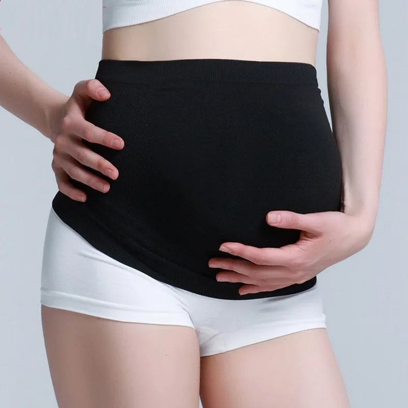 Baby Bubble prenatal belly brace belt providing breathable support for pregnancy from 2 to 10 months, shown in the image.