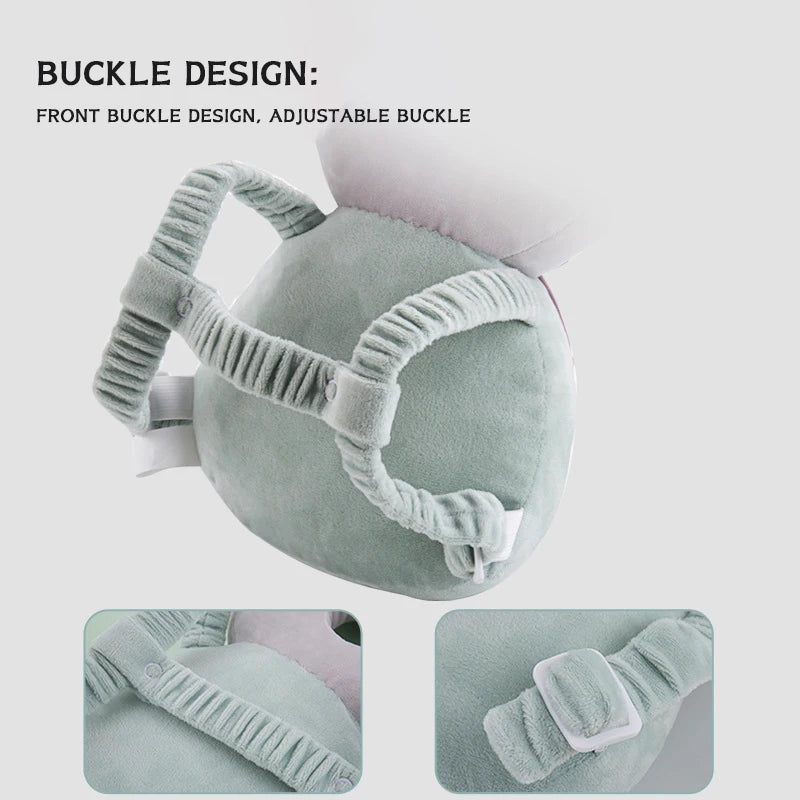 Baby Bubble baby head protector backpack with soft cushion for safe walking and head protection during playtime.