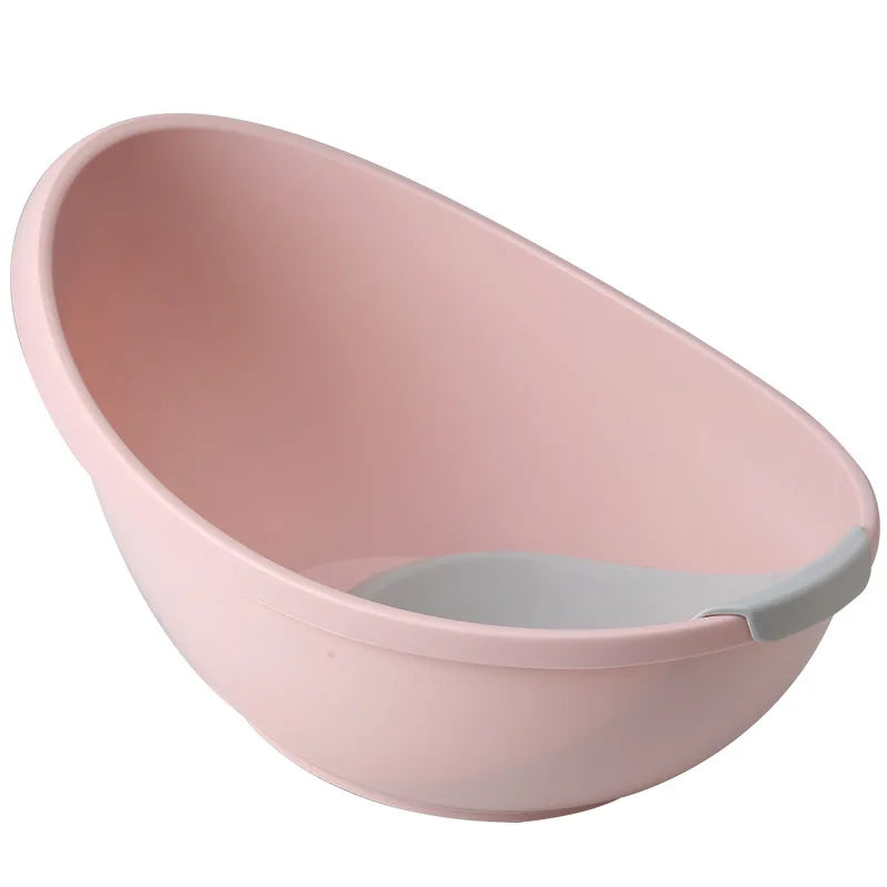 Egg-shaped Baby Bubble bath tub designed for newborns, featuring a safe, snug, and supportive space for gentle bathing.