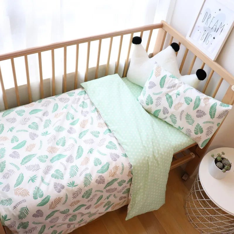 Baby Bedding Set – Cotton Crib Bedding for Newborns - Baby Bubble
