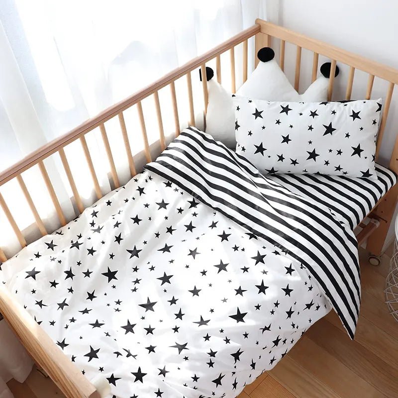Baby Bedding Set – Cotton Crib Bedding for Newborns - Baby Bubble
