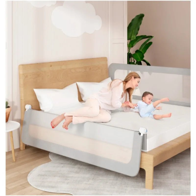 Baby Crib Guardrail – Adjustable Safety Bed Rail for Babies - Baby Bubble