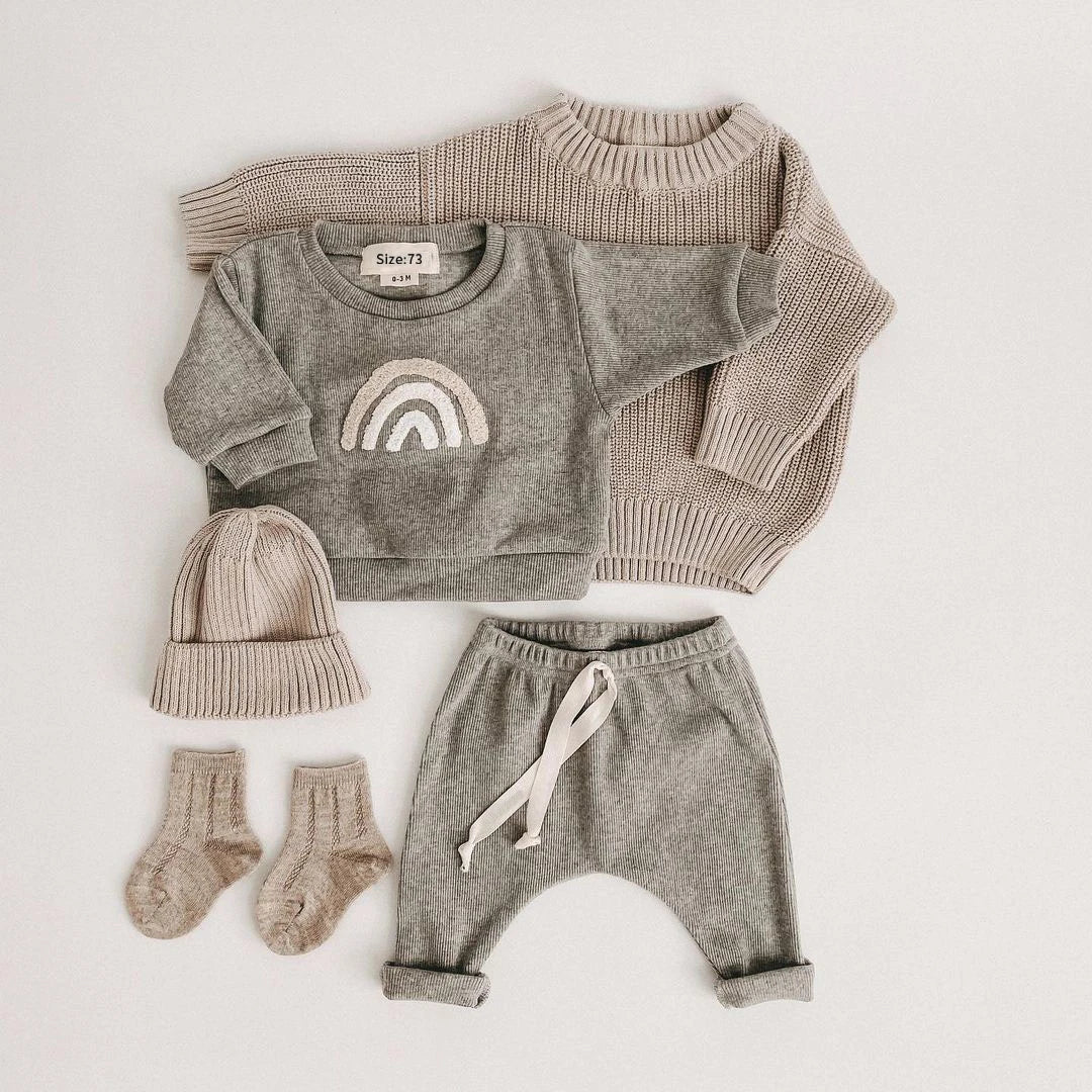 Soft Cotton Baby Outfit Set - Baby Bubble