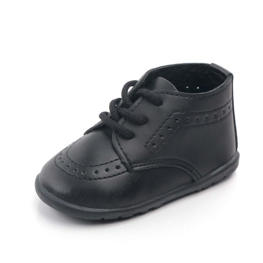 Baby High Top Leather Shoes Baby High Top Leather Shoes Baby Bubble Store
