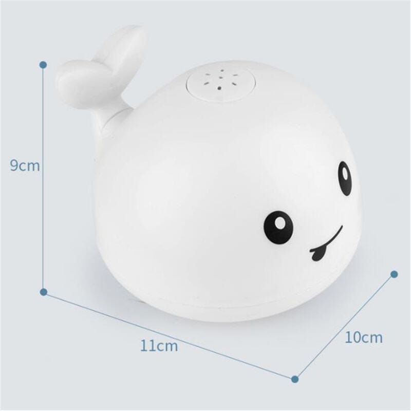 Baby Light Up Bath Tub Toys Whale Water Sprinkler Pool Toys for Toddlers Infants Whale Water Sprinkler Pool Toy 0 Baby Bubble Store