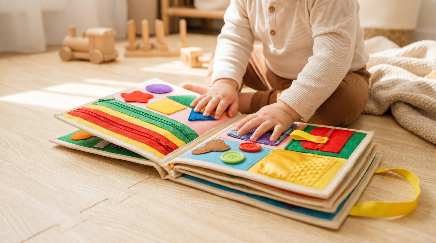 What Is a Montessori Busy Book? And Why Every Baby Should Have One