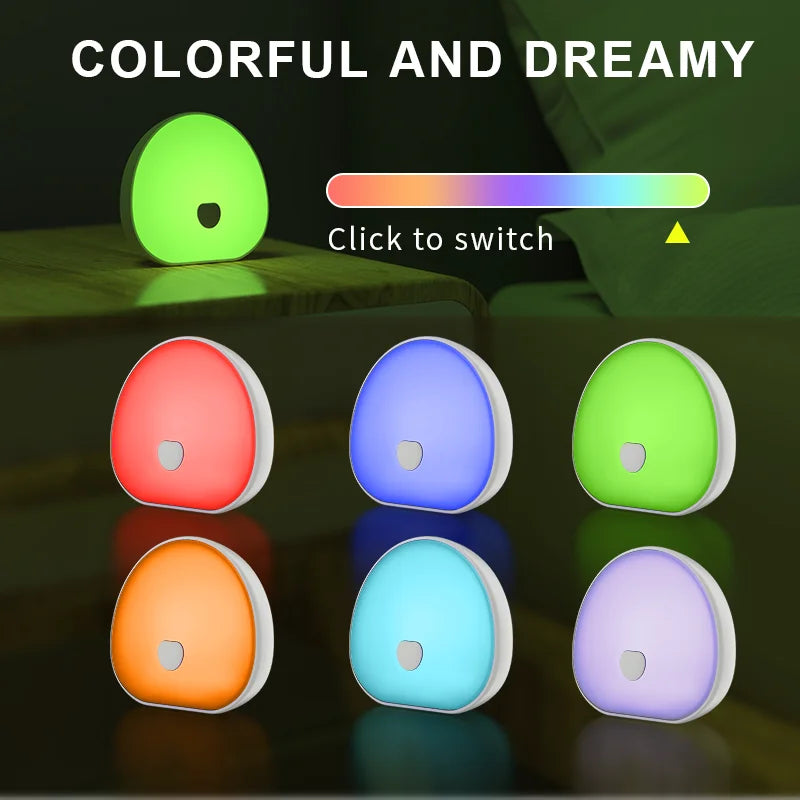 Baby Bubble white noise machine with soothing LED night light, designed for calming babies and creating a peaceful sleep environment.