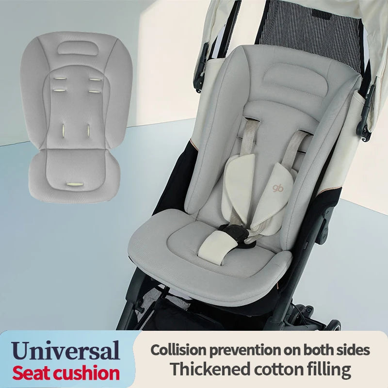 Baby Bubble universal soft cotton stroller seat mat with cushioning, designed for comfort and fit in baby strollers.