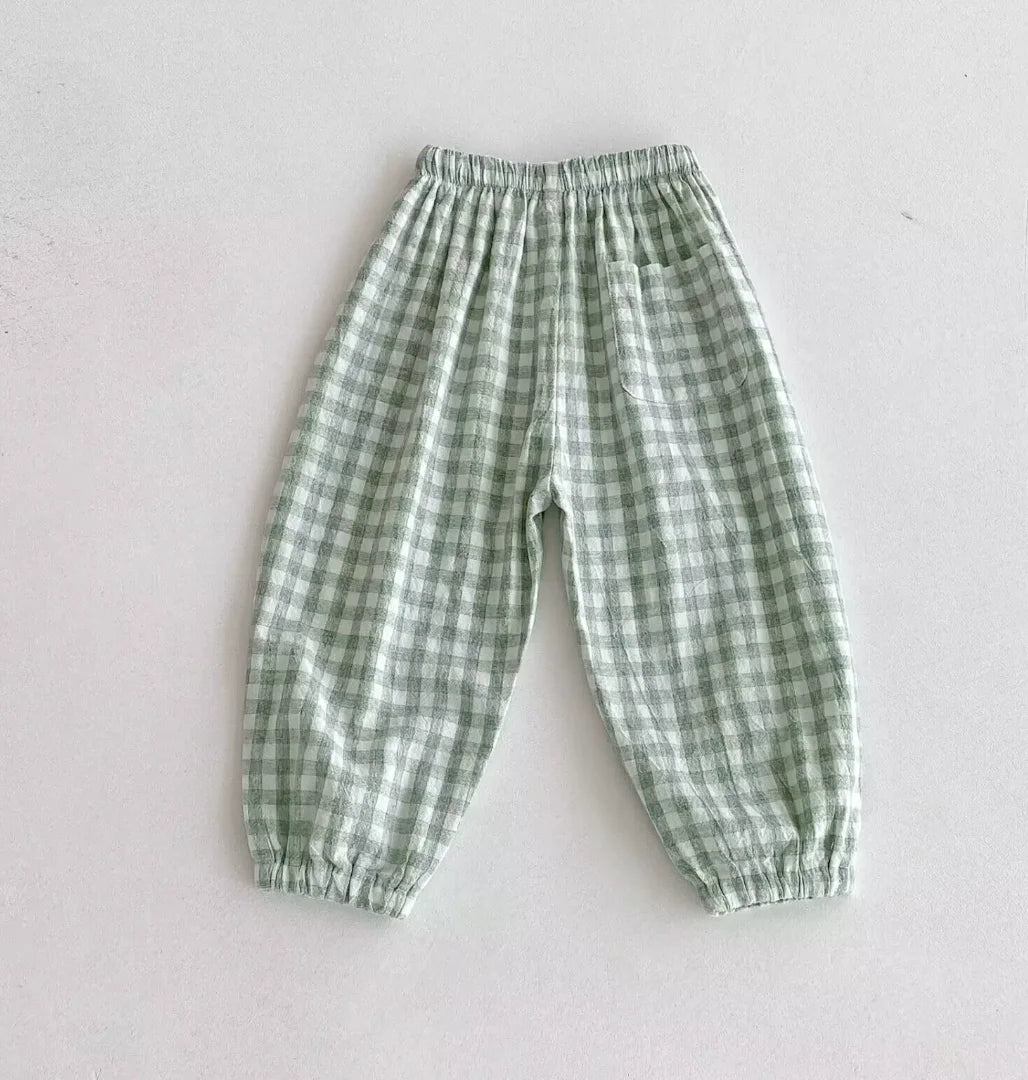Toddler pants from Baby Bubble featuring comfortable striped trousers in soft fabric, suitable for everyday wear.