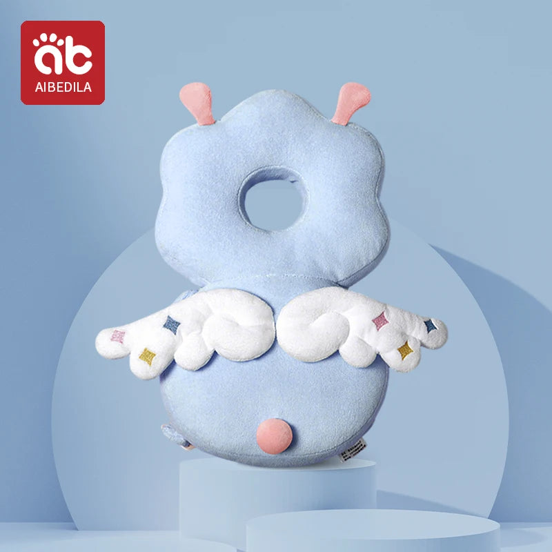 Baby Bubble baby head protector backpack with soft cushioning, designed to keep infants safe during walking and outdoor activities.