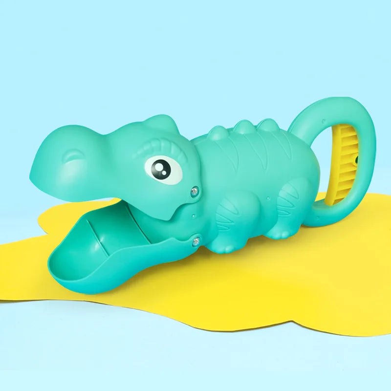 Colorful kids beach sand toy set by Baby Bubble with shovels, buckets, and molds for outdoor summer play.