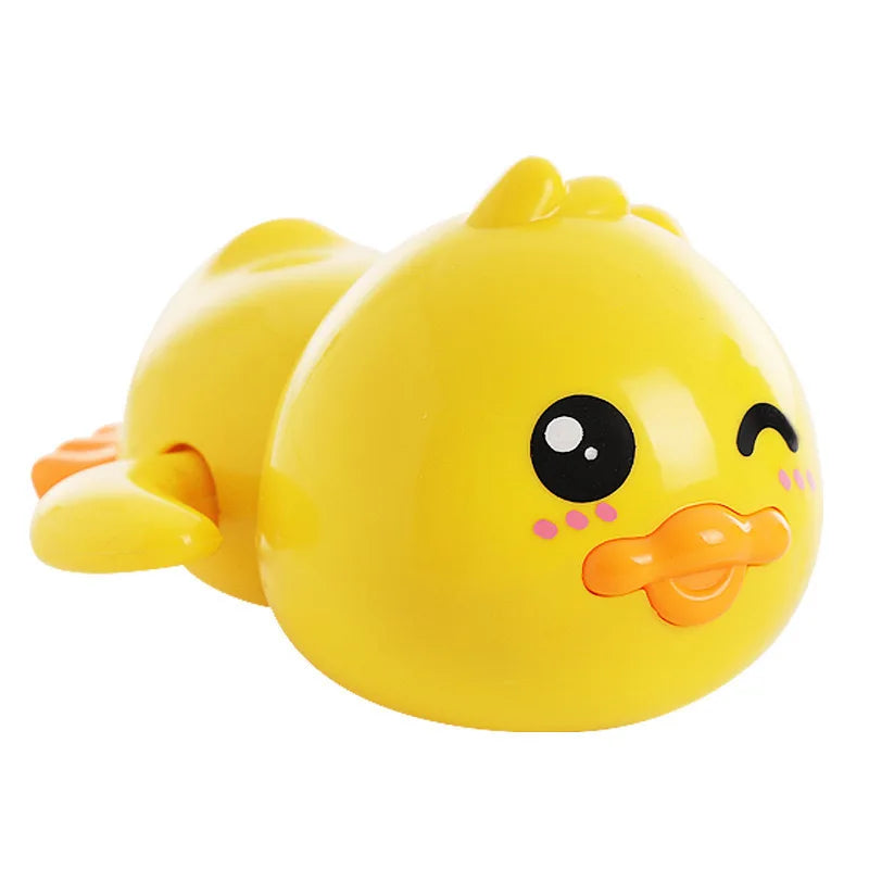Baby Bubble bath duck toy for babies, featuring colorful, interactive design for parent-child water play in the bath.