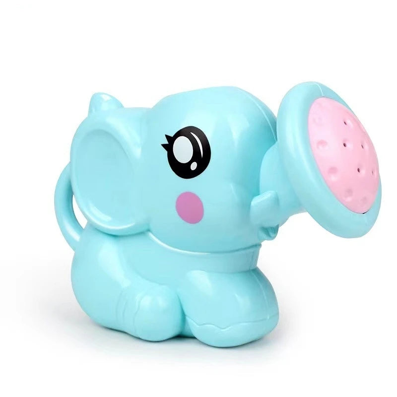 Baby Bubble elephant baby bath toy with water spray, designed for swimming and bath fun, featuring colorful, waterproof plastic.