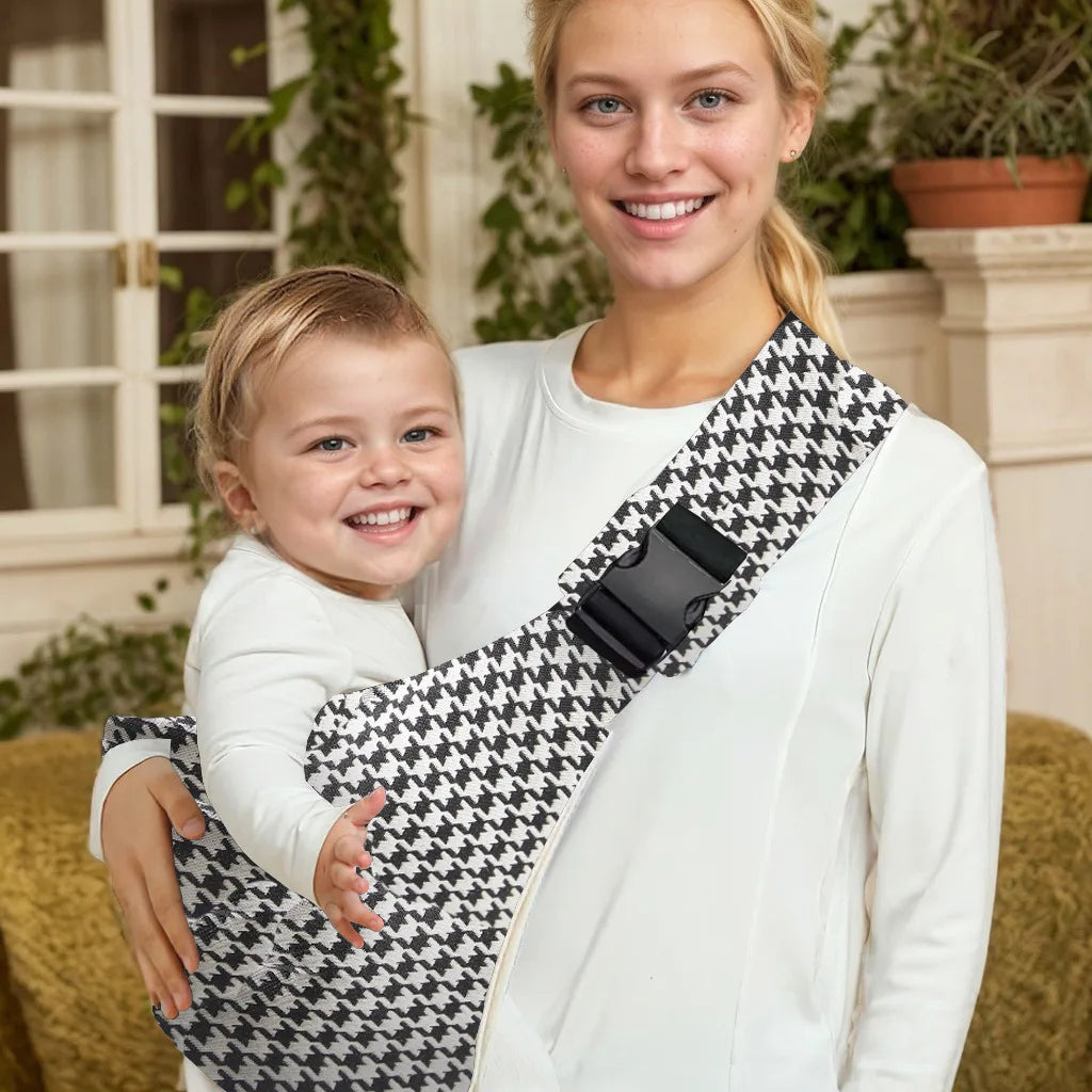 Baby Bubble adjustable baby ring sling carrier with hands-free strap, soft fabric and ergonomic design for comfortable carrying