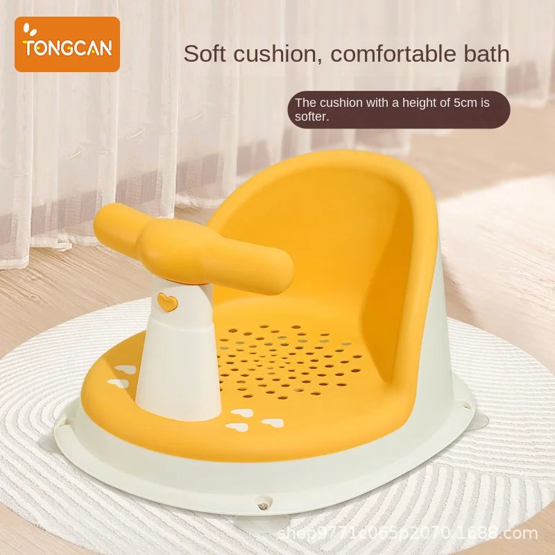 Baby Bubble portable adjustable bath stand with baby shower seat, featuring a sturdy frame and soft padding for safe bathing.