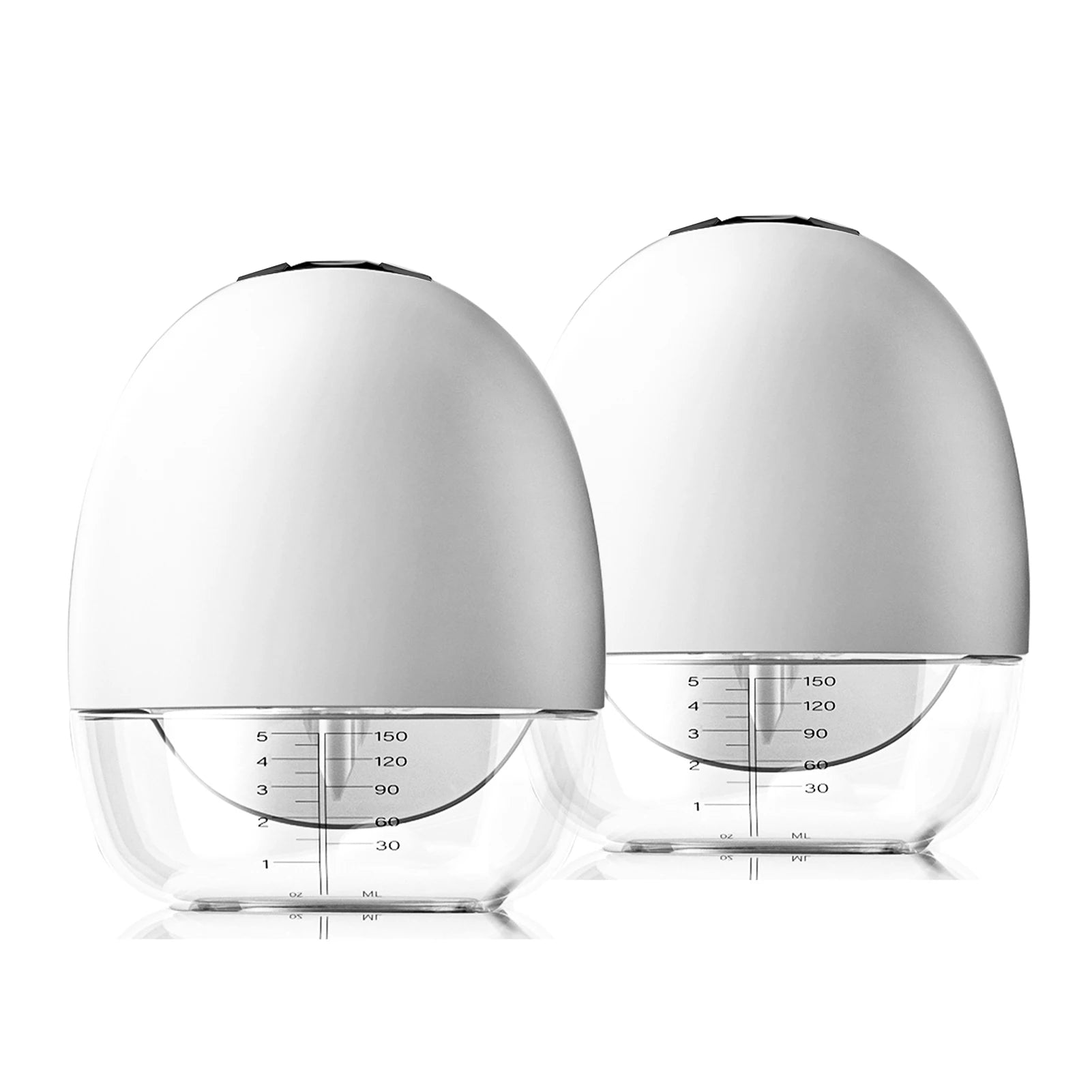 Portable electric wearable breast pump by Baby Bubble, hands-free design shown with sleek, compact, and easy-to-use functionality.