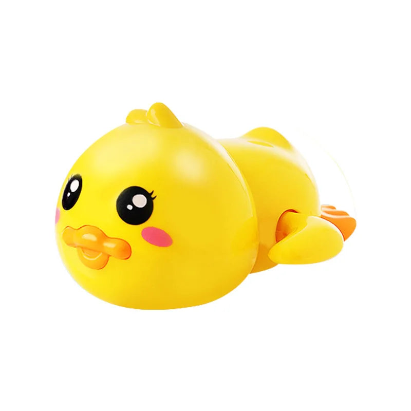 Baby Bubble bath toys set featuring a turtle, tortoise, and duck swimming pool toys for infants