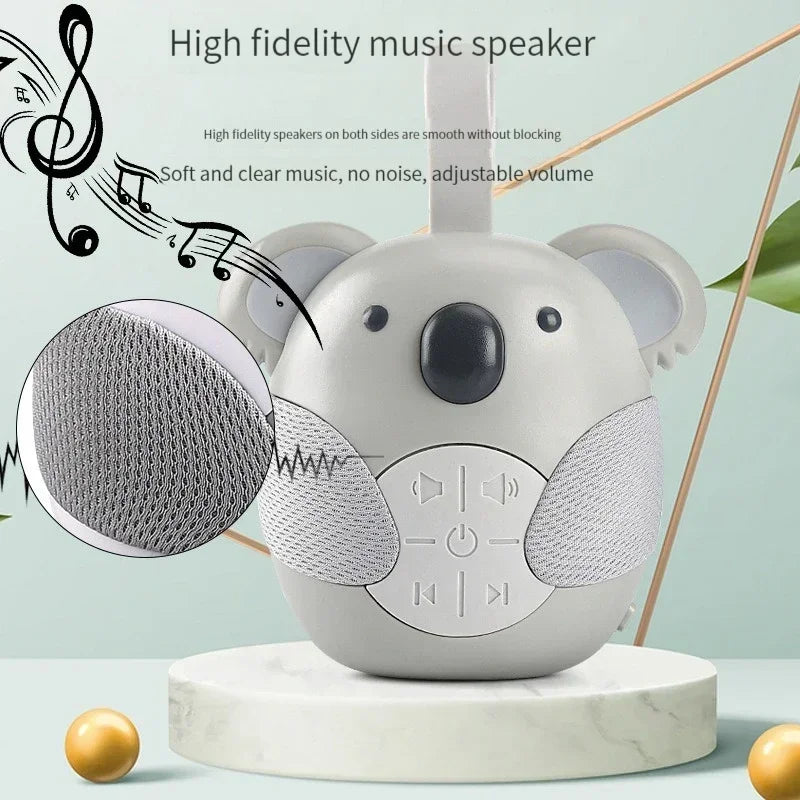 Baby Bubble white noise machine for babies, soothing sleep soother with volume and sound controls, ideal for calming infants.