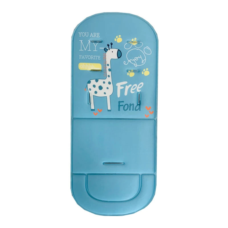 Baby Bubble baby stroller seat cushion with soft cartoon sponge pad, providing comfort and support for infants during outings.