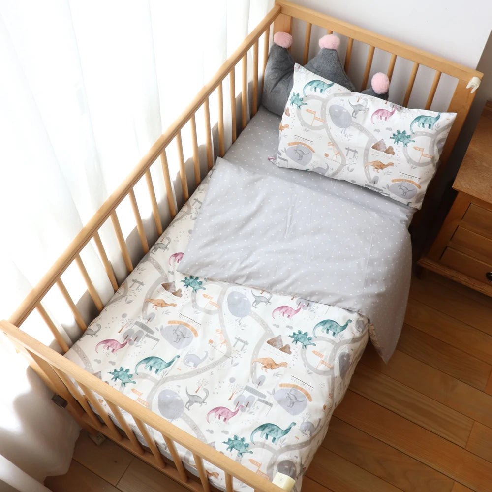 Baby Bedding Set – Cotton Crib Bedding for Newborns - Baby Bubble