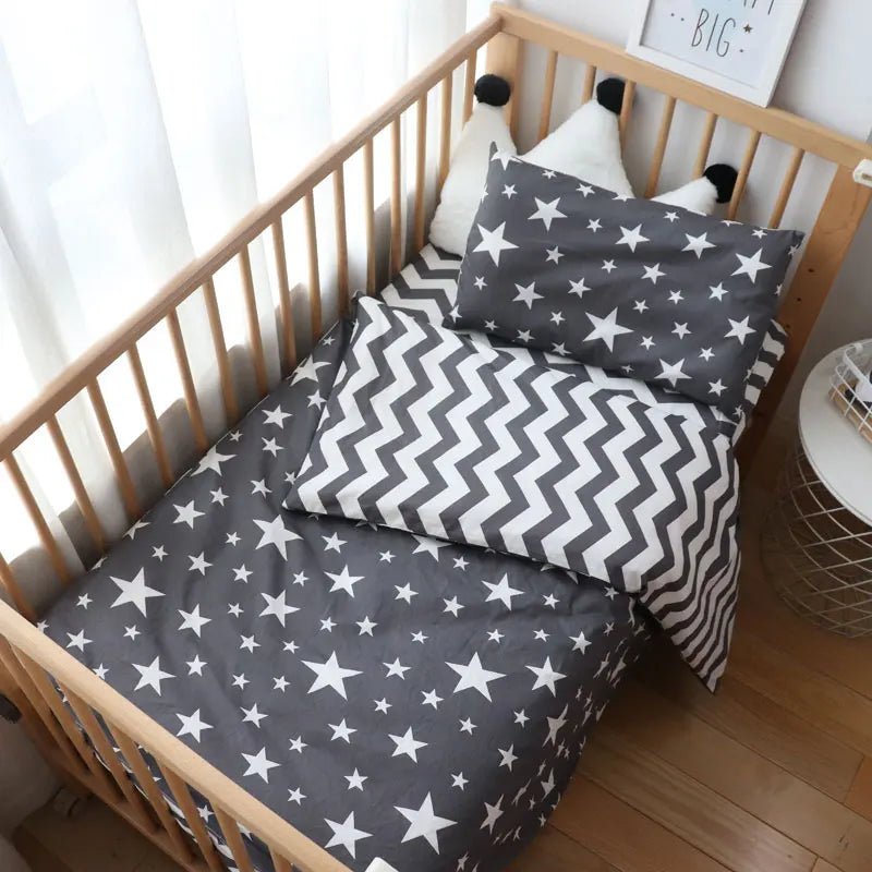 Baby Bedding Set – Cotton Crib Bedding for Newborns - Baby Bubble