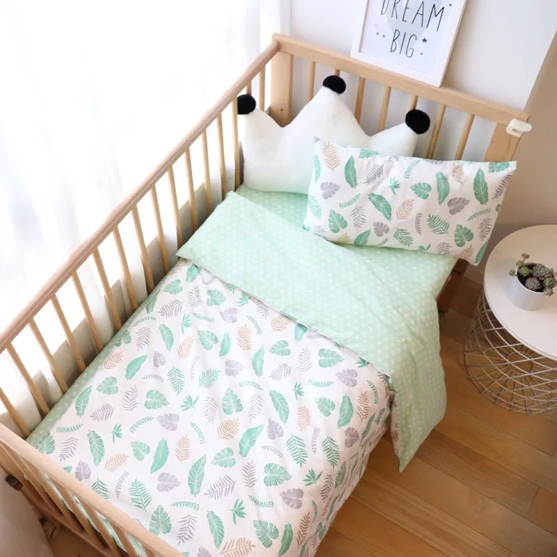 Baby Bedding Set – Cotton Crib Bedding for Newborns - Baby Bubble