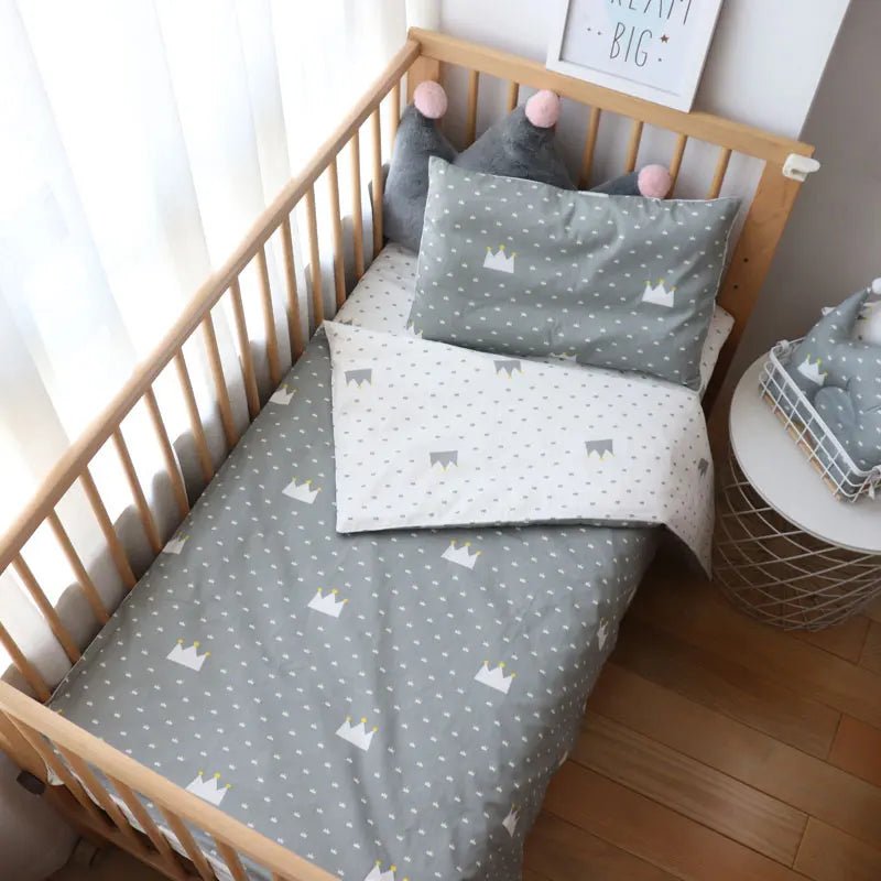 Baby Bedding Set – Cotton Crib Bedding for Newborns - Baby Bubble