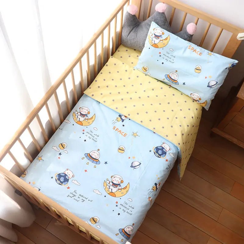 Baby Bedding Set – Cotton Crib Bedding for Newborns - Baby Bubble