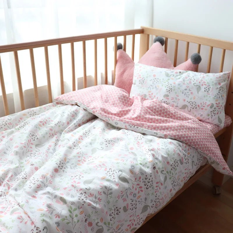 Baby Bedding Set – Cotton Crib Bedding for Newborns - Baby Bubble