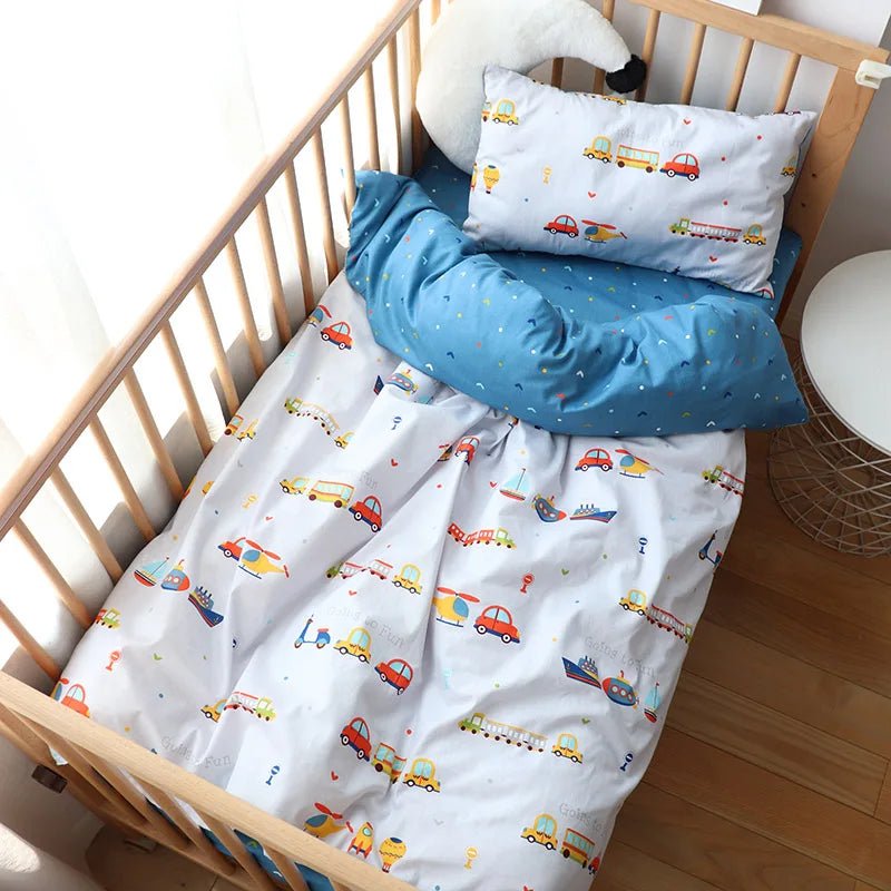 Baby Bedding Set – Cotton Crib Bedding for Newborns - Baby Bubble