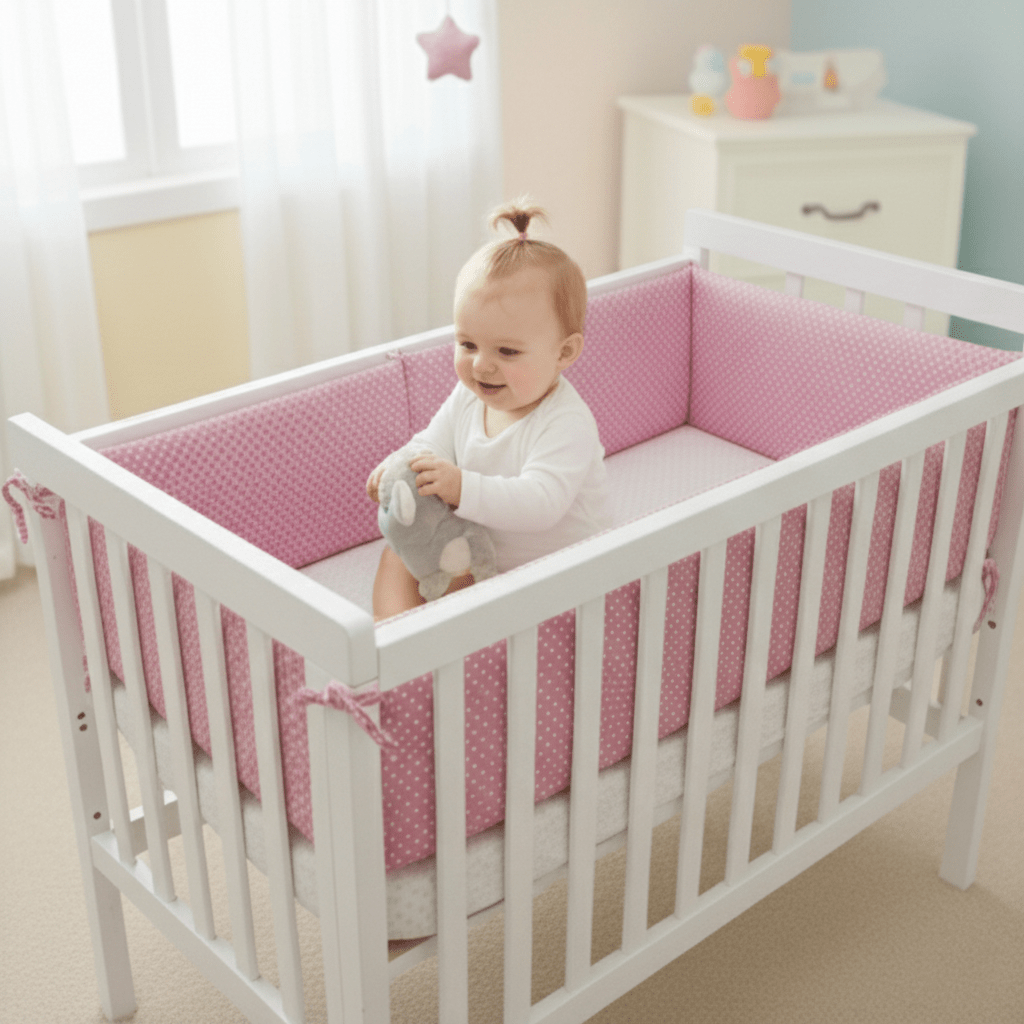 Premium Baby Crib Bumper - SleepWays™ - Baby Bubble