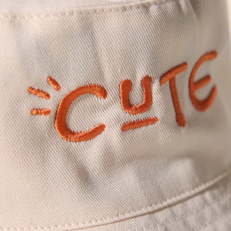 Double Sided Baby Bucket Hat Cute Letter Embroidered Children Boys Girls Fisherman Panama Cap Summer Outdoor Kids Sun Hat Gorras - Baby Bubble Store