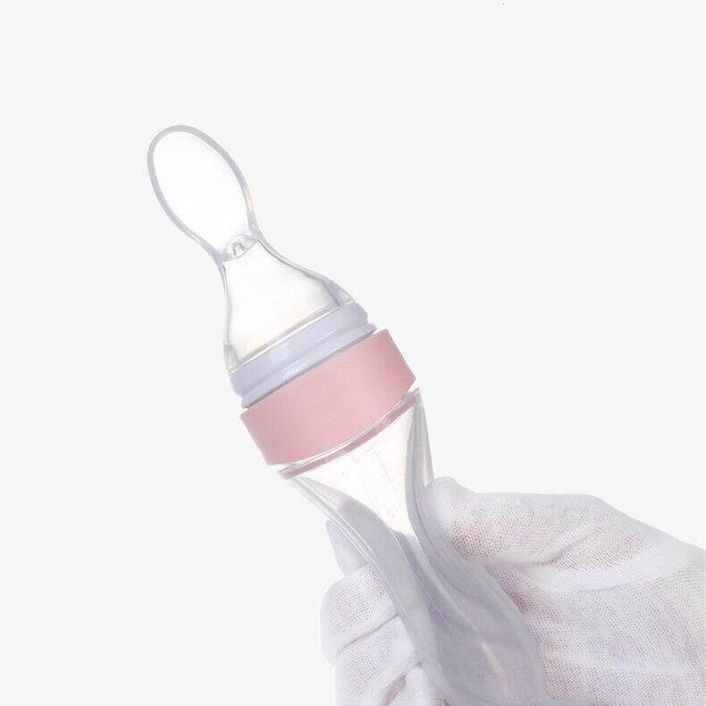 Baby Silicone Bottle Spoon - Baby Bubble Store