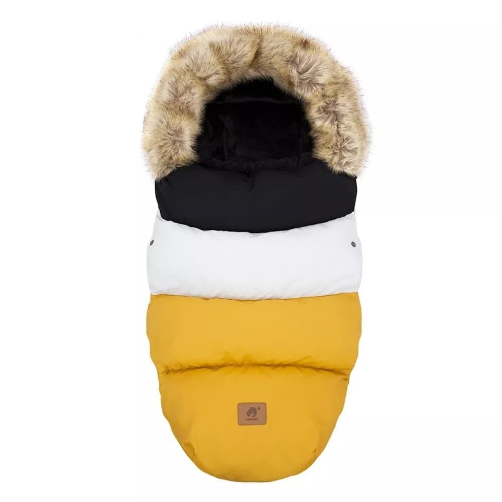 pelz schlafsack Baby Sleeping Removable Fur Collar Sleep Sack