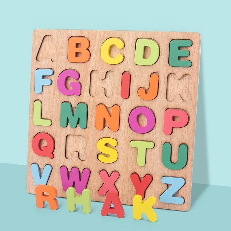 Educational Wooden Puzzle Toy - Baby Bubble Store