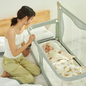 Baby bed with sides online