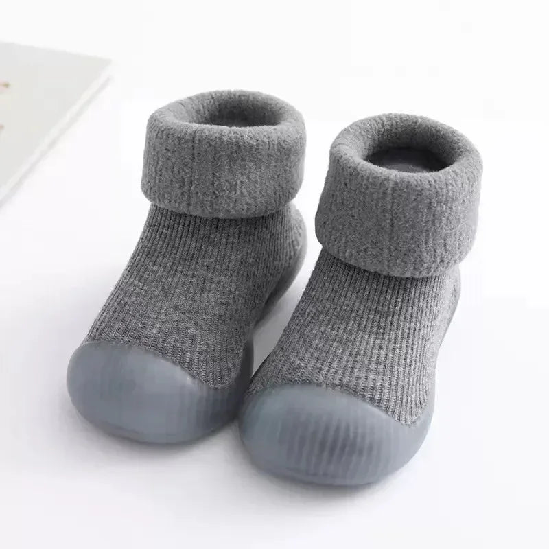 Baby Winter Booties – Non - Slip Warm First Walkers - Baby Bubble