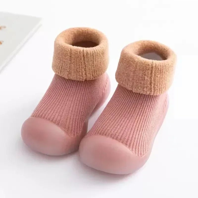 Baby Winter Booties – Non - Slip Warm First Walkers - Baby Bubble